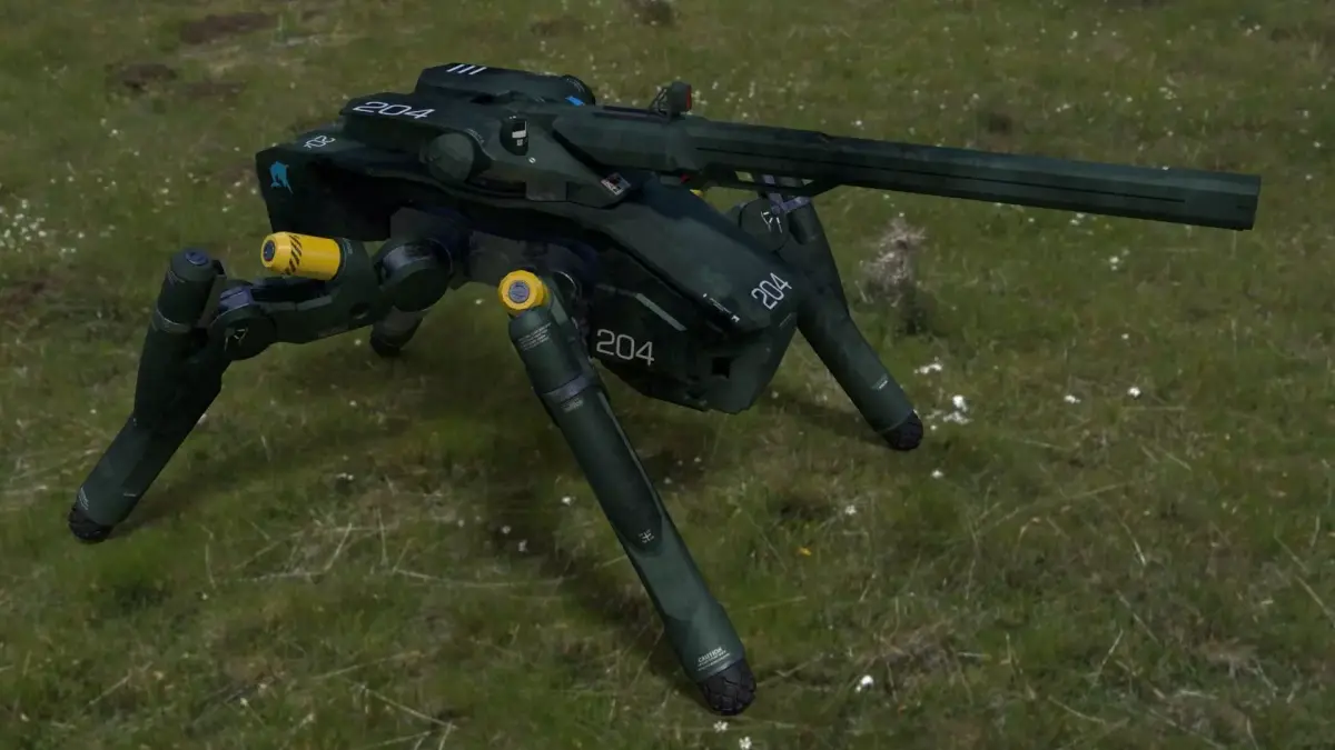 Animated Spider Tank 3D model