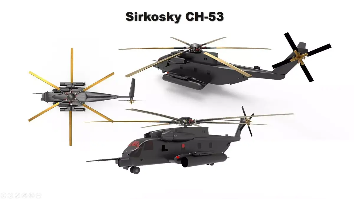 Sikorsky CH-53 3D model