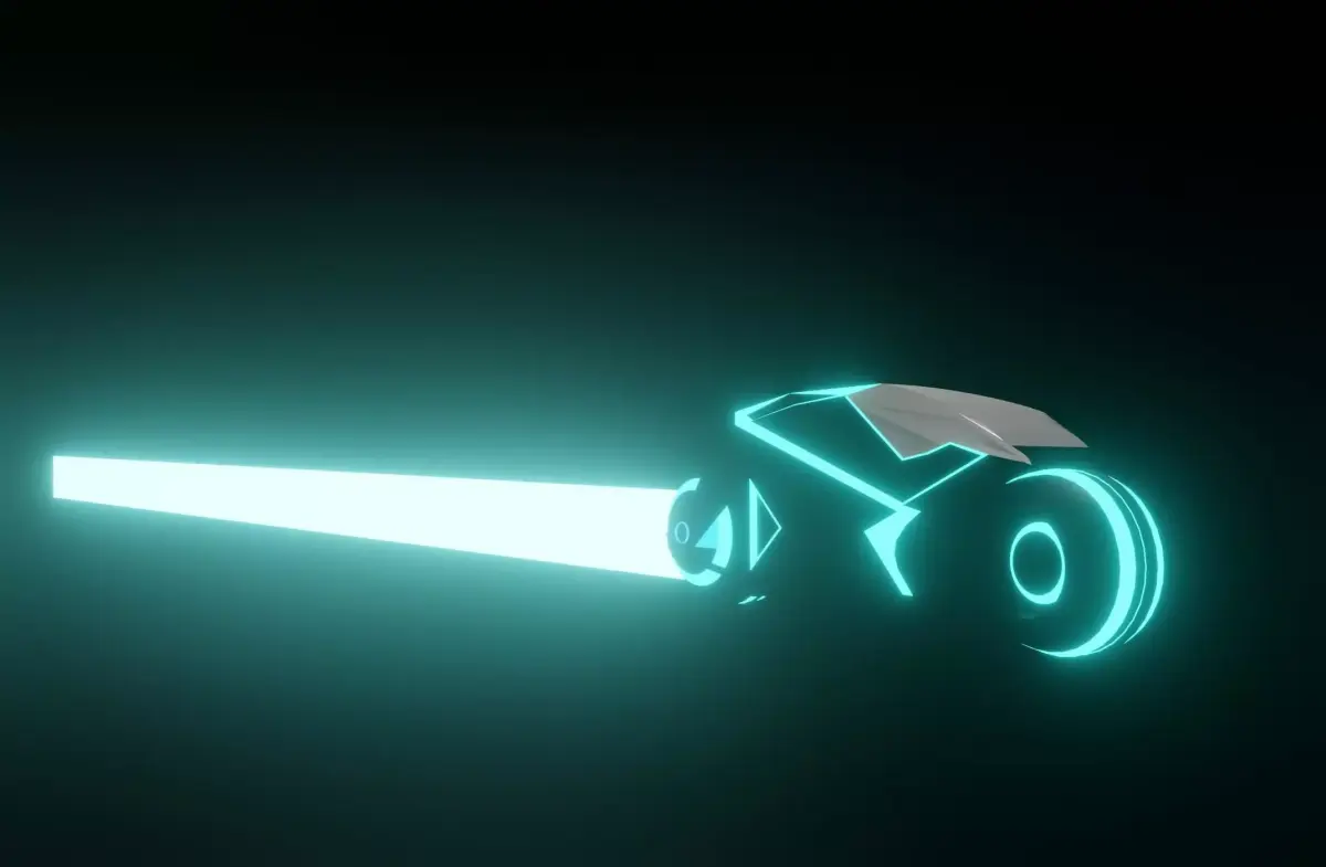 TRON BIKE Free 3D model purchase