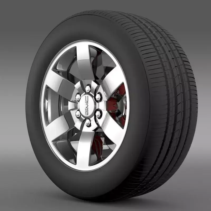 GMC Yukon Heritage Edition wheel 3D model