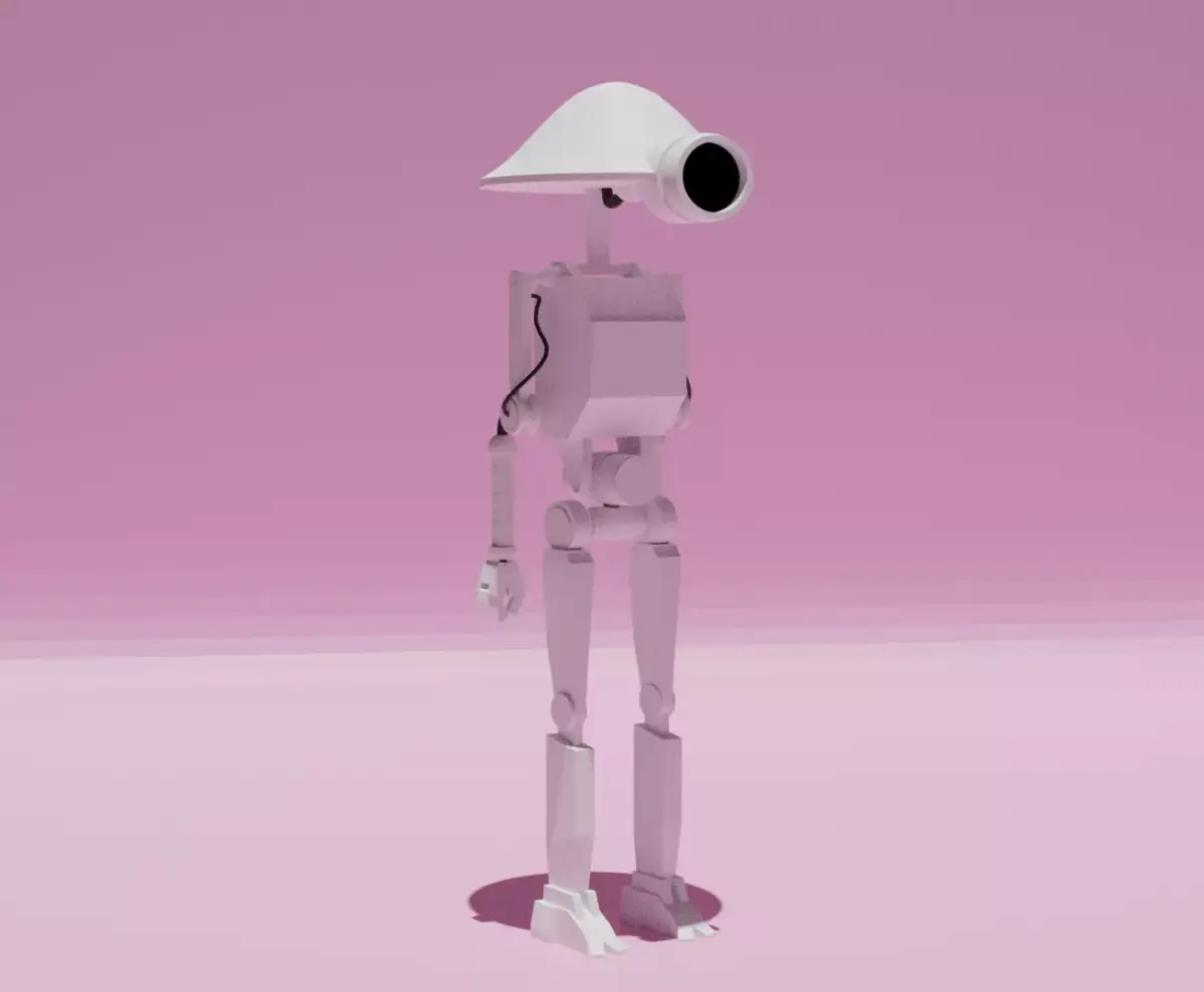 Pit Droid 3D model