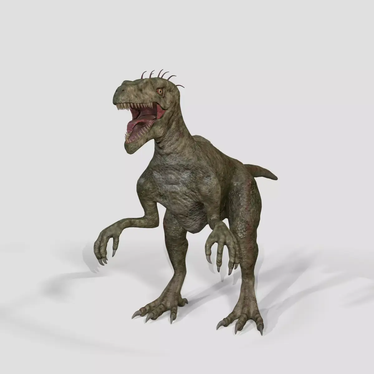 Dinosaurs  Velociraptor Hybrid 3D model