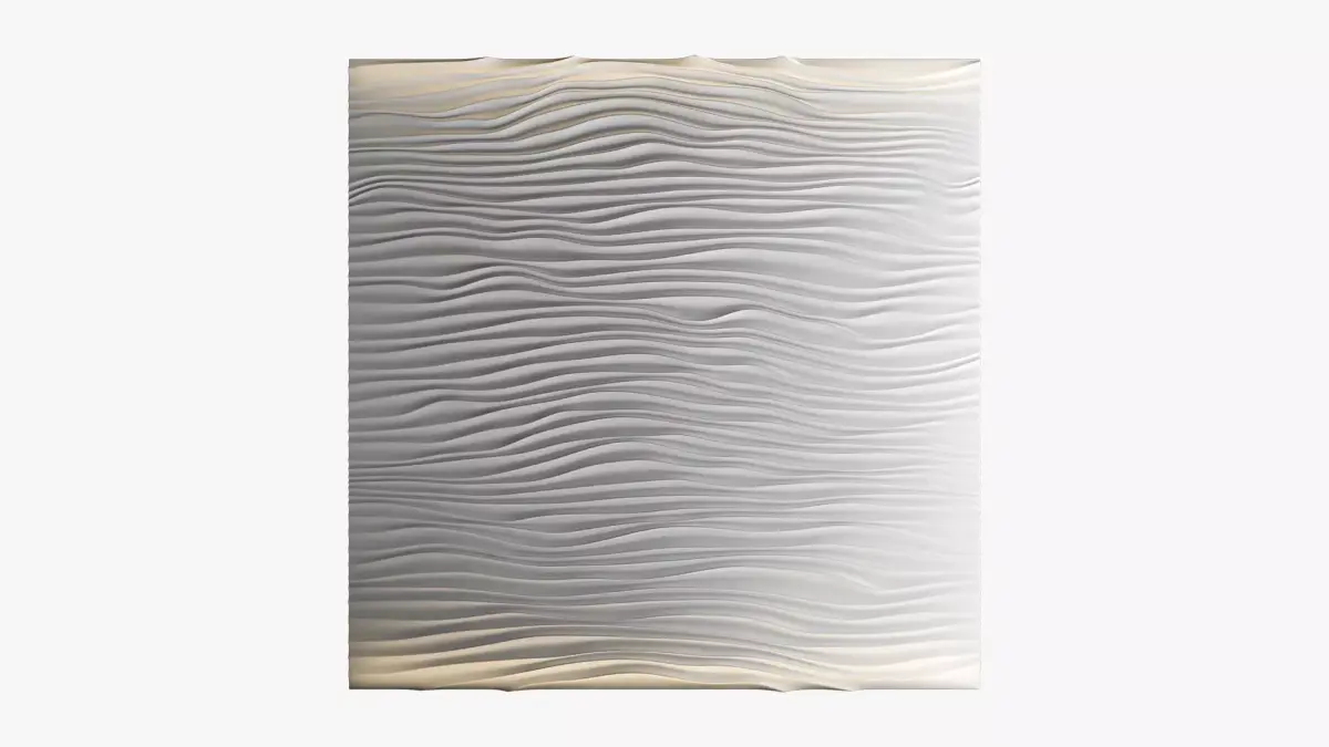 wave wall 16 3D model