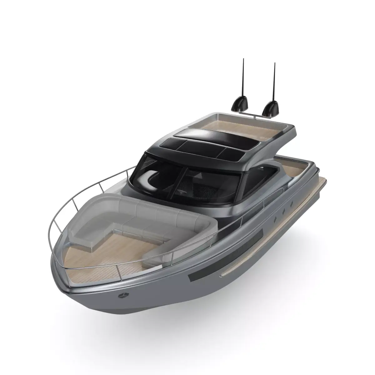 Motorboat 3D model