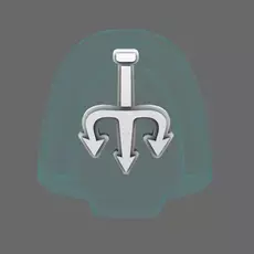 Star Tridents V10B Shoulder Symbols 3D print model