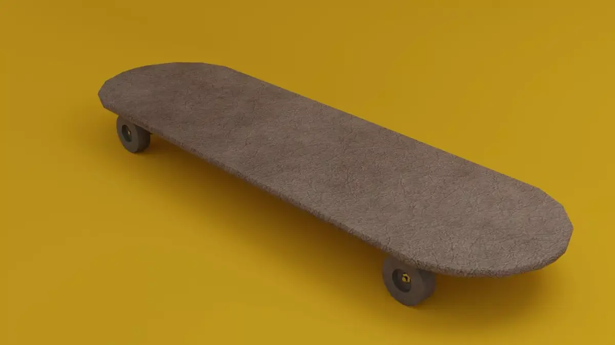 Skateboard Low-poly 3D model buy