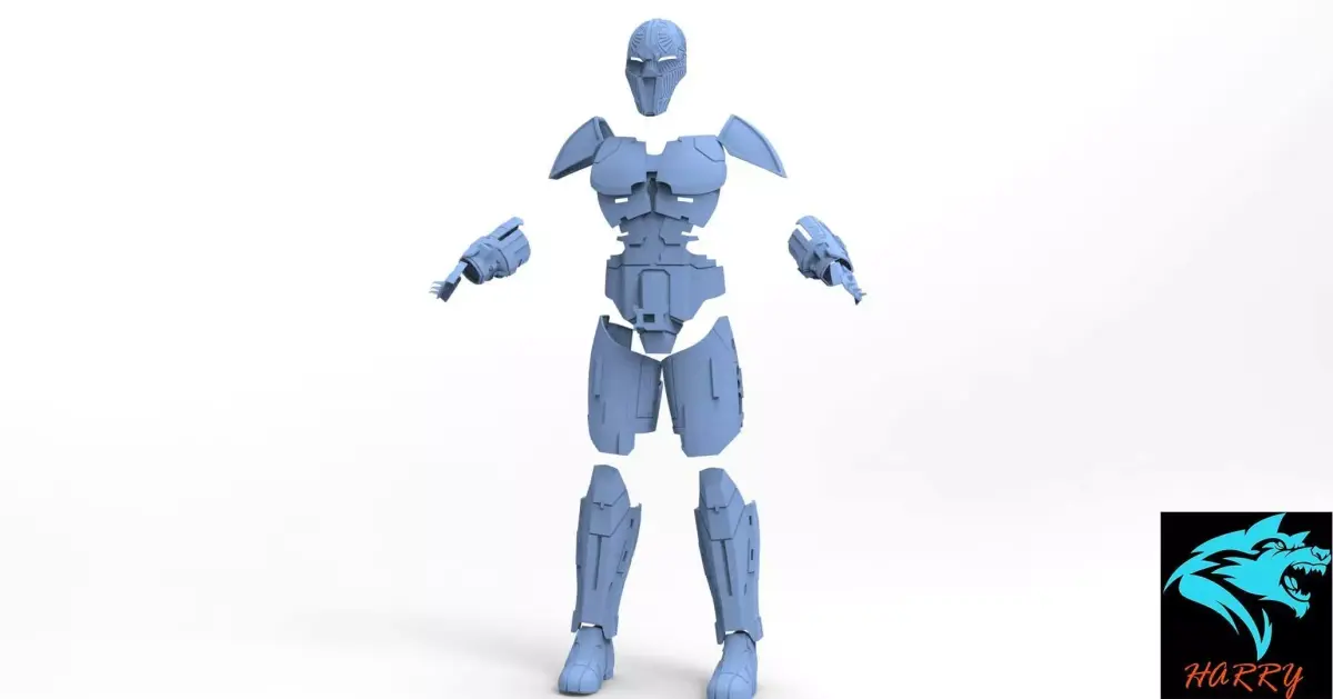 Star Wars Sith Acolyte Body Armor 3D model