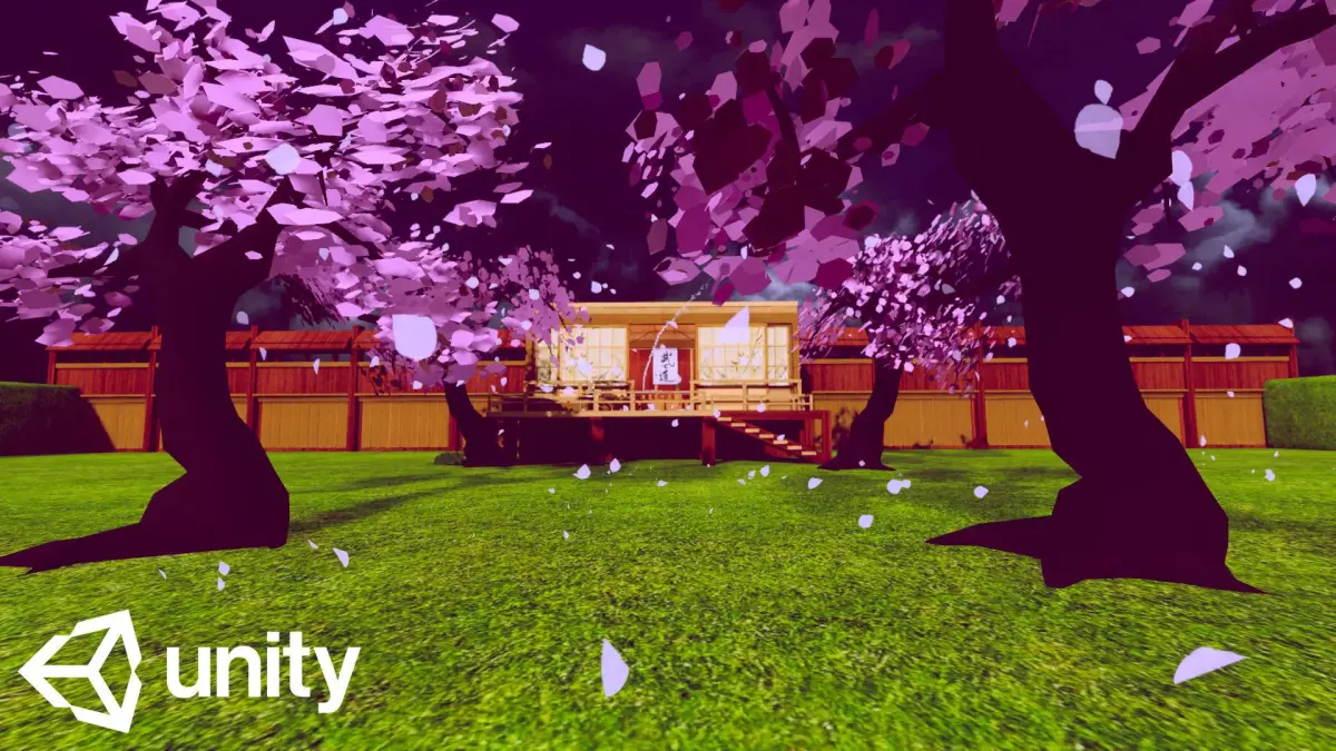 Samurai Sleeping Den Scene Low-poly 3D model