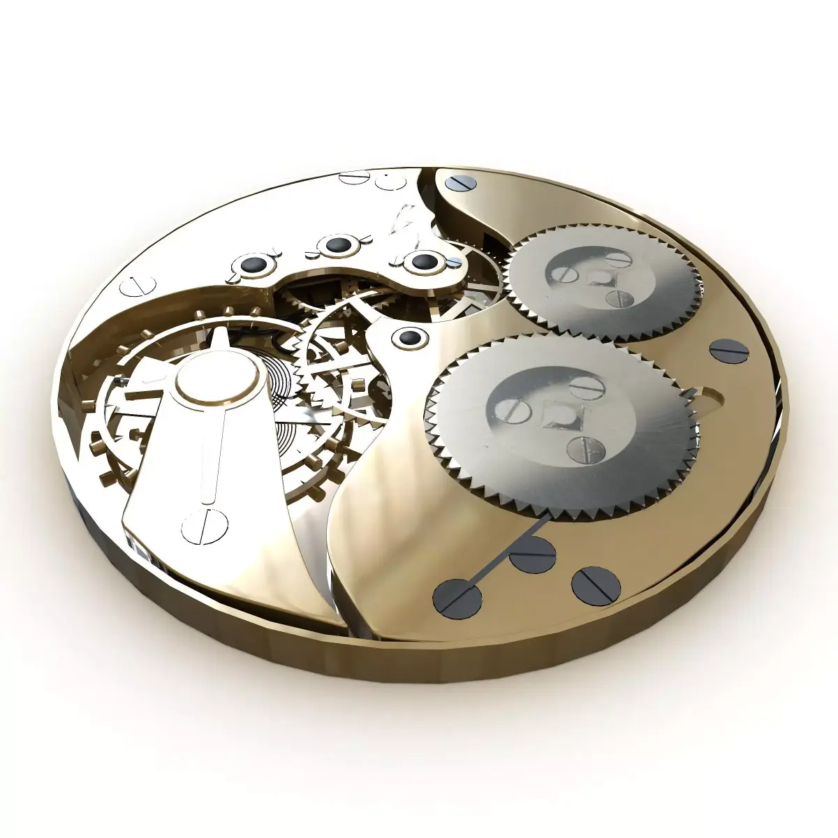 Watch Mechanism 3D model purchase
