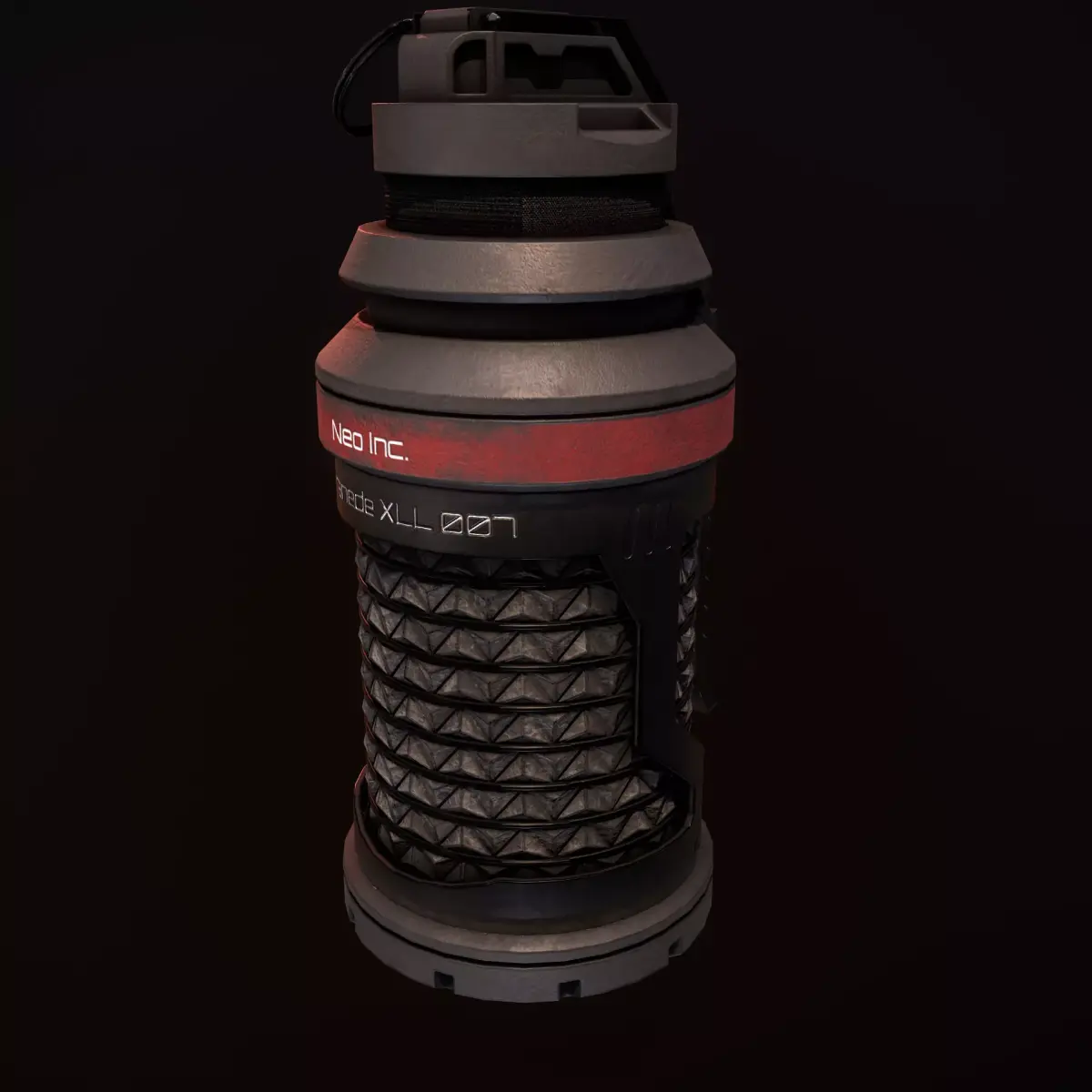 Grenade star wars helmet 3D model