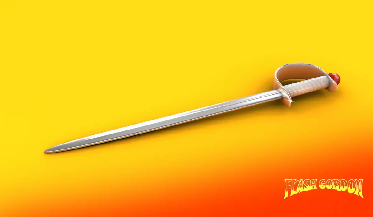  FLASH MING SWORD 3D model