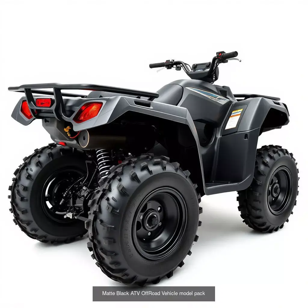 All-Terrain Quad Bike 3D Collection 3D Model Pack