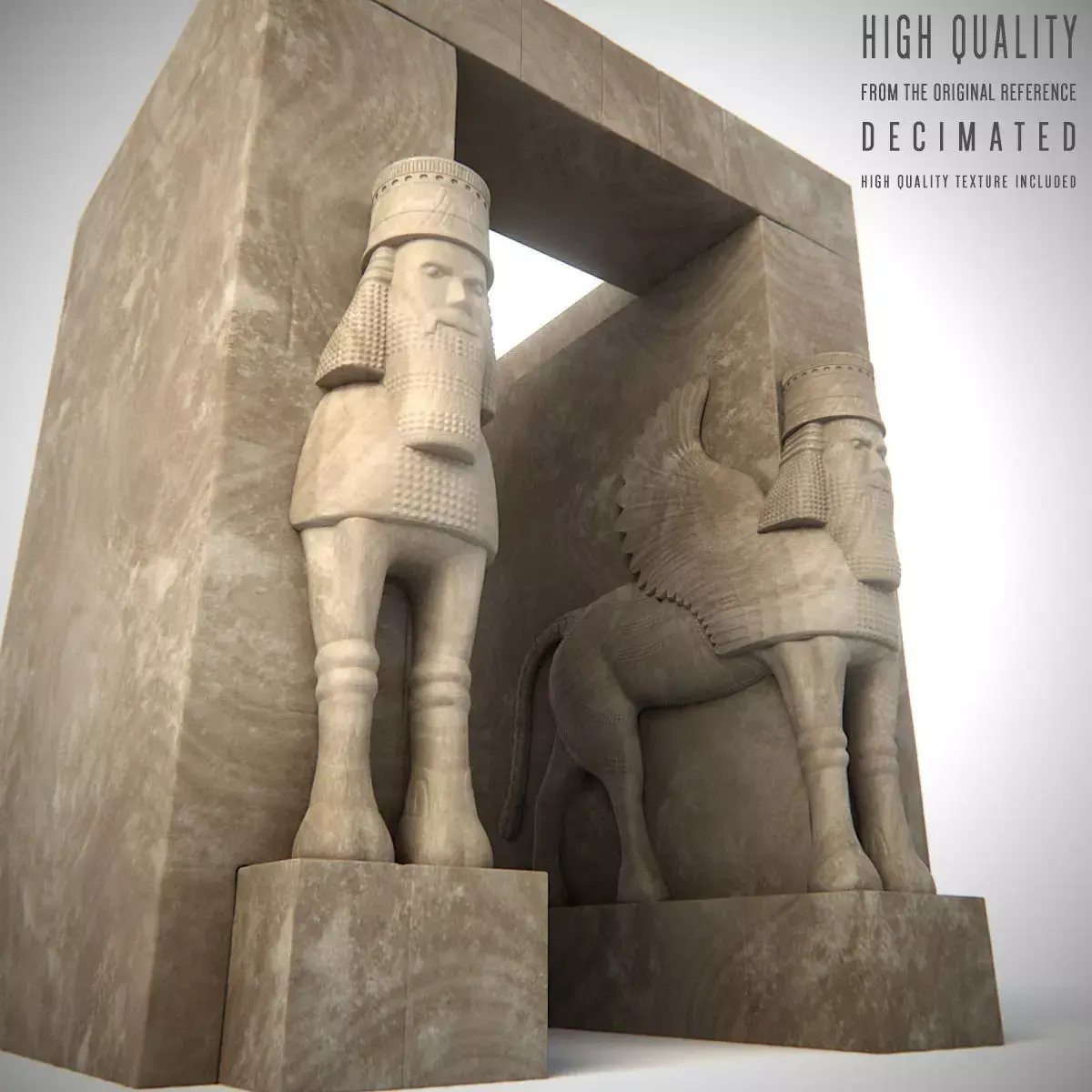 Gate of All Nations 3D model
