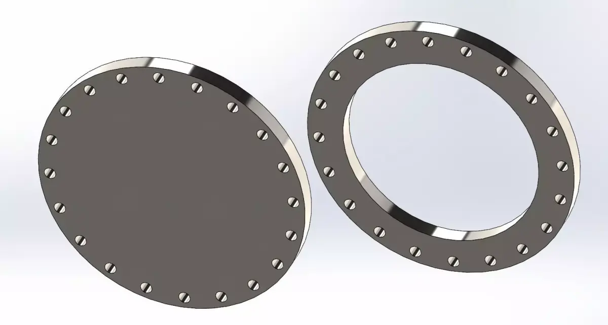 EN1092-1 PN16 Plain - Blind Flange Pack DN50-600
