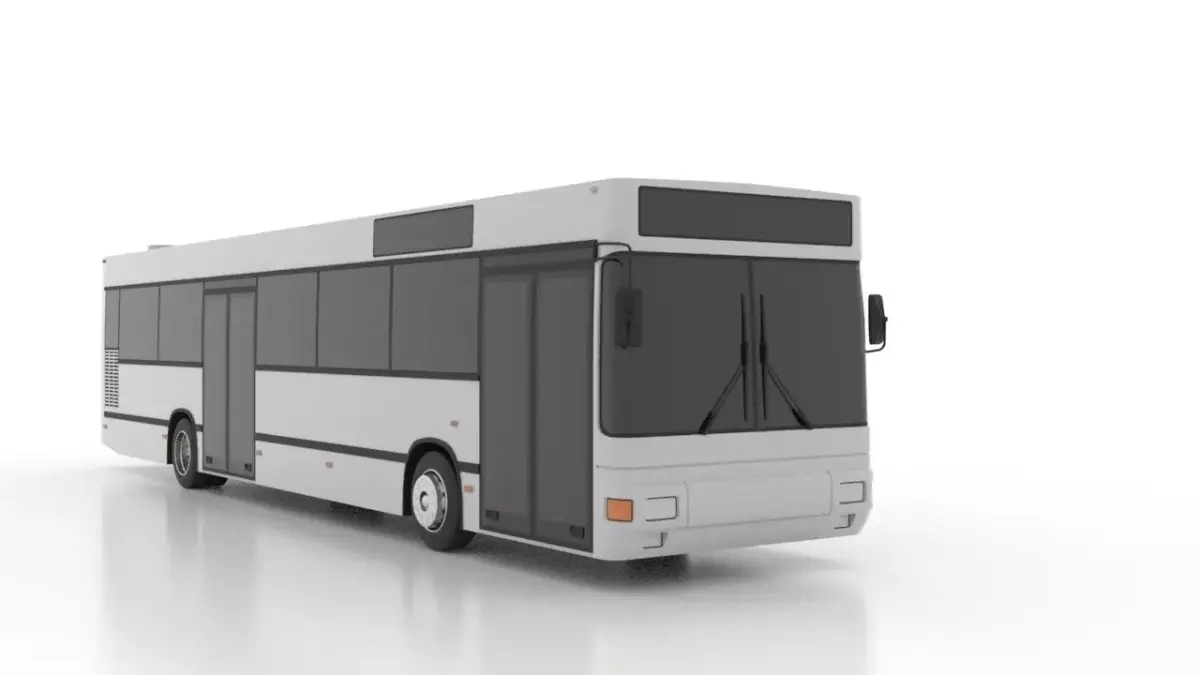MAN A12 EL262 Low Low-poly 3D model