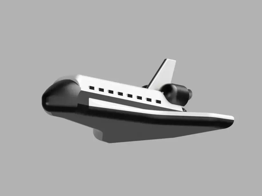 Space Shuttle 3D model purchase