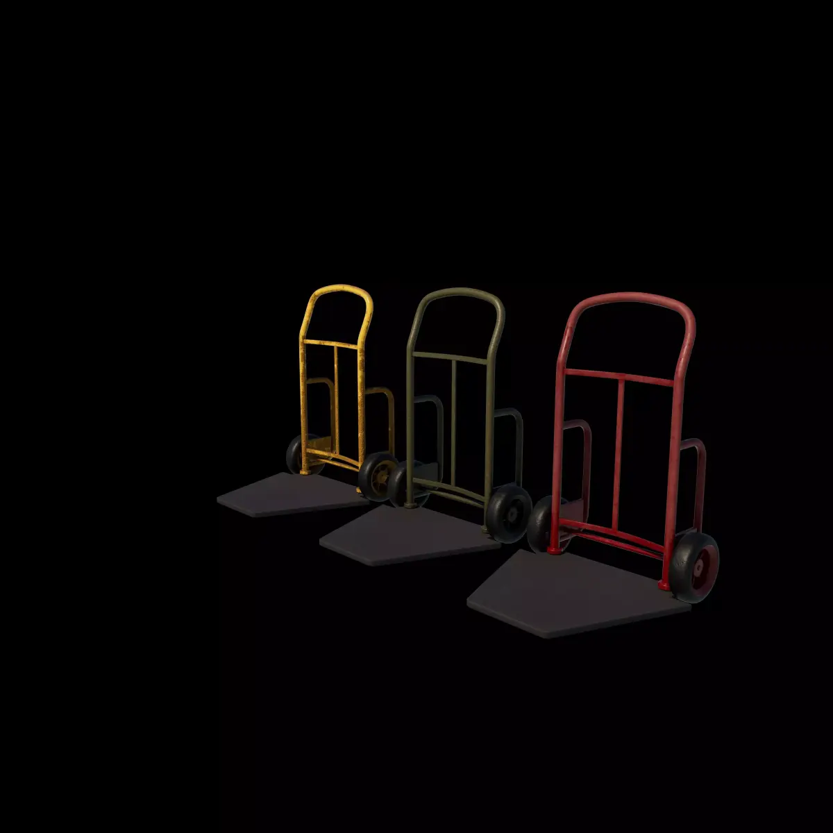  Hand Truck 3D model