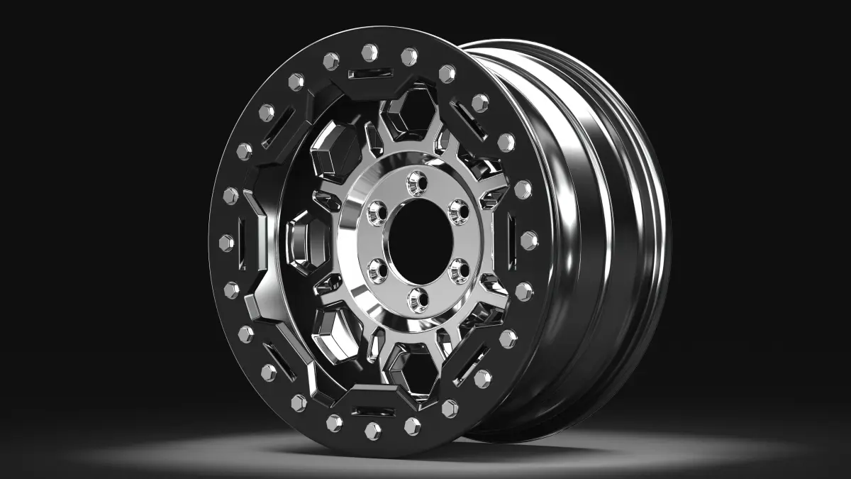 Maverick X3 Beadlock Wheel 3D model
