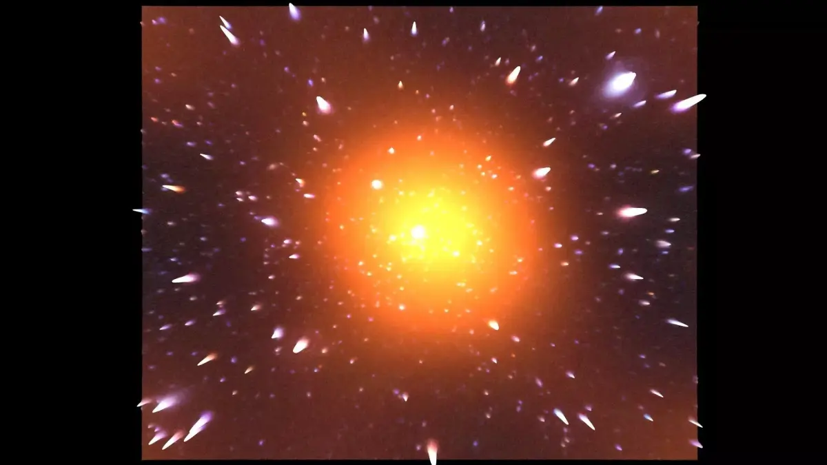 Phoenix Cluster 3D model