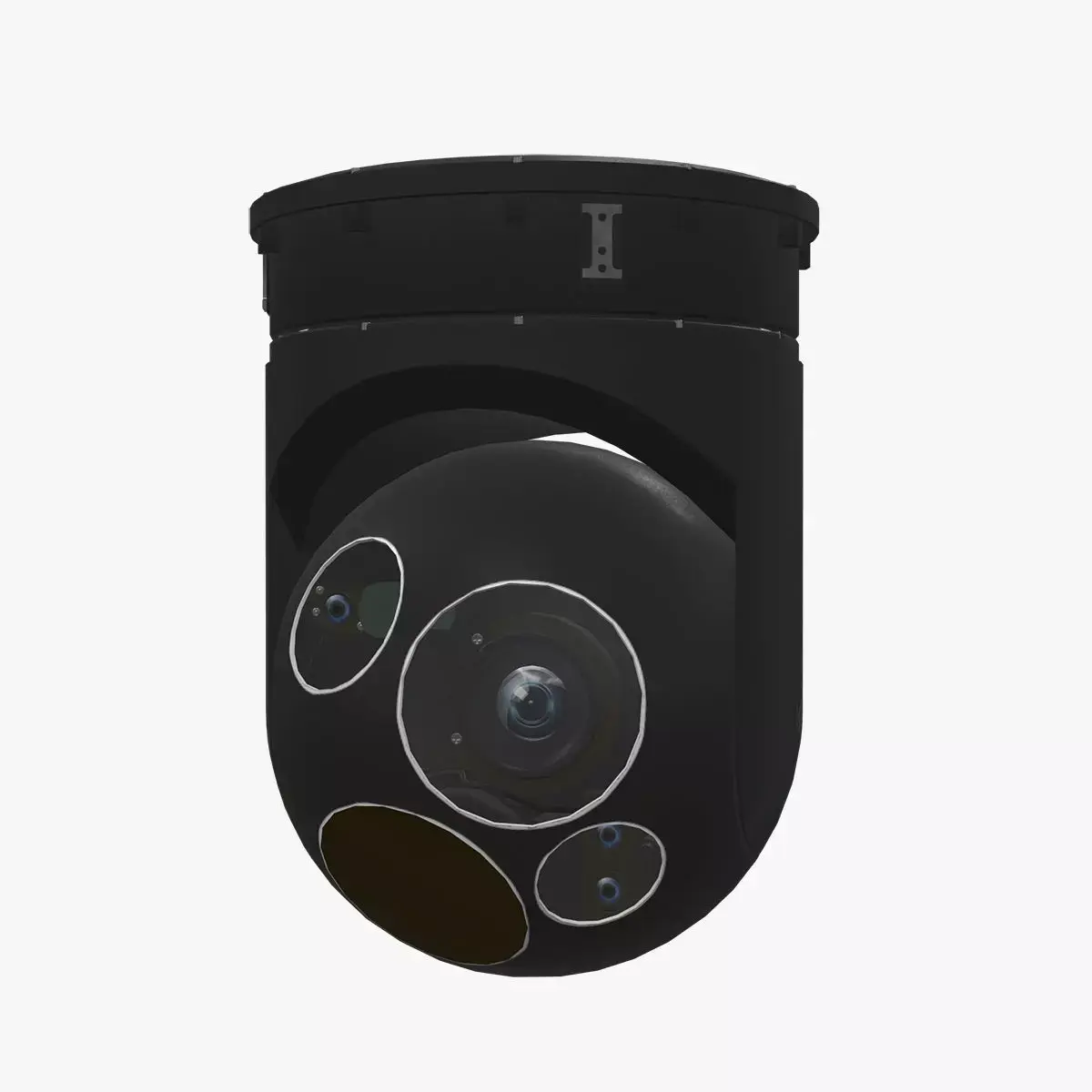 Wescam L3 Black Low-poly 3D model