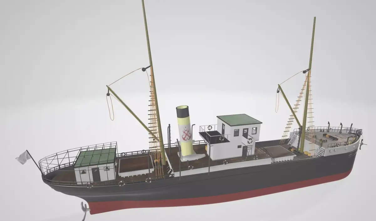 Bandirma Ferry Bandirma Vapuru 3D model