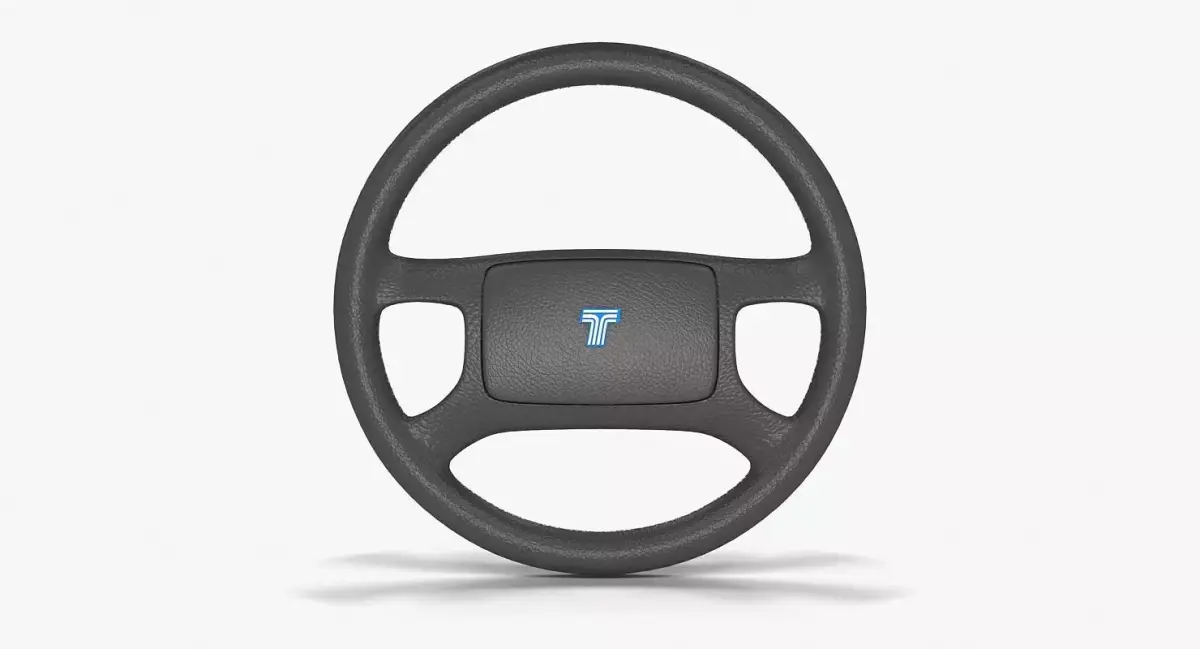 Tofas Steering Wheel Low-poly 3D model