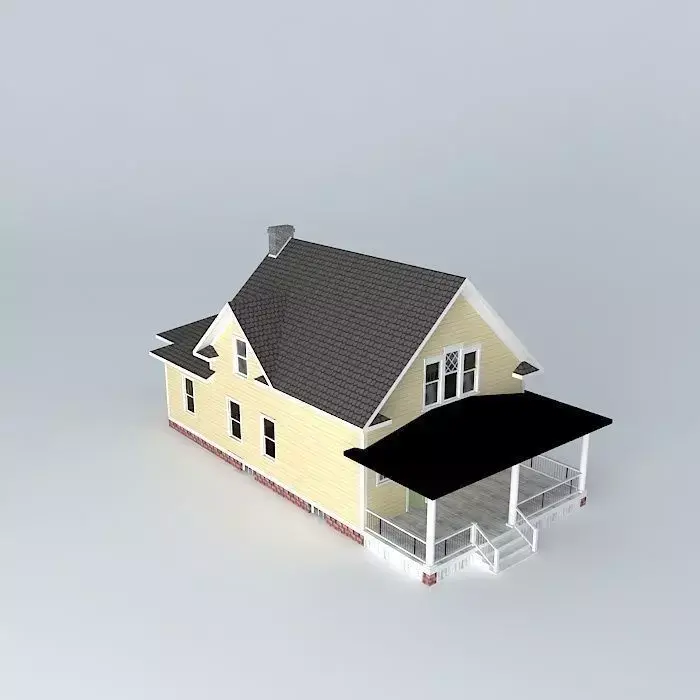 Farm House Free 3D model purchase