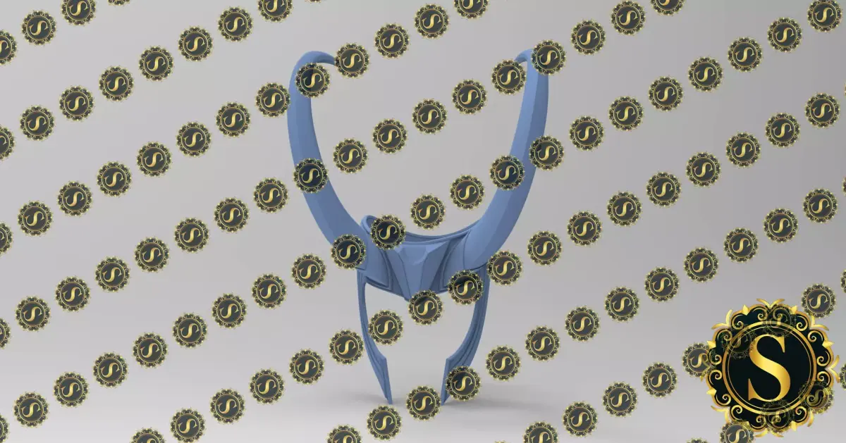 Loki New Helmet Crown Thor Ragnarok Version for 3d printing 3D model