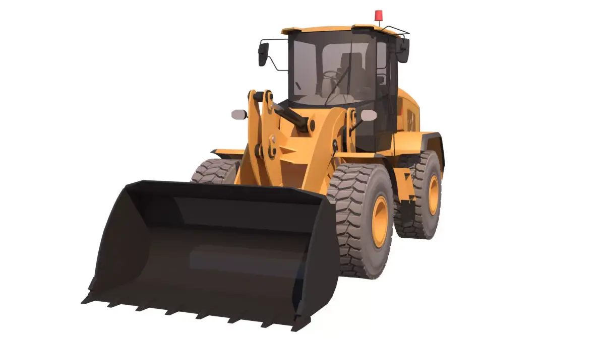 cargador frontal02 3D model