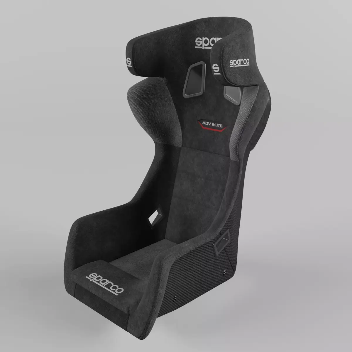 Racing Seat Sparco ADV ELITE Black 3D model