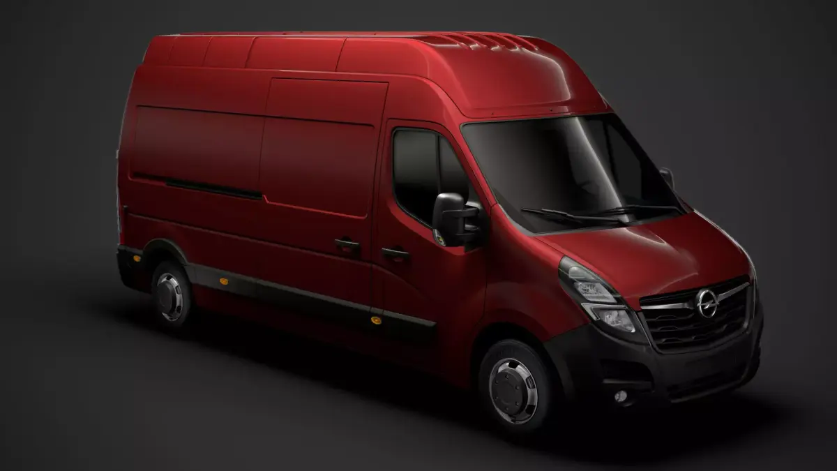 Opel Movano L3H3 Van 2020 3D model