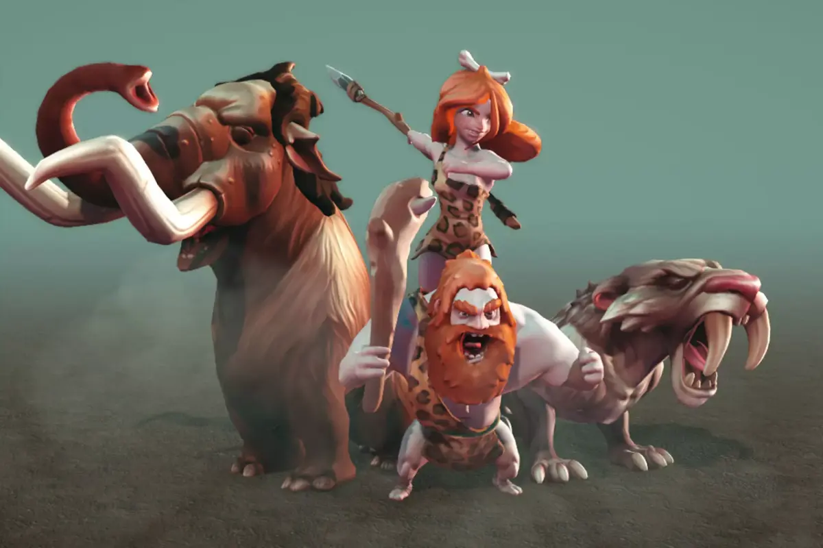 Ice Age Character Pack Low-poly 3D model