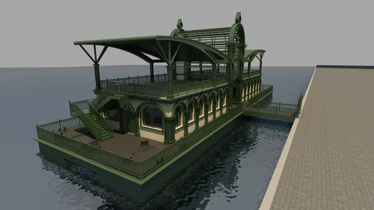 Passenger Terminal 3D model