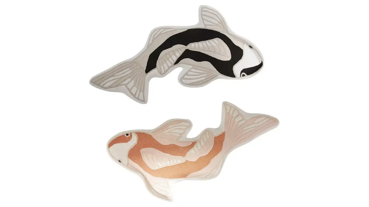 Koi rug 97x130 cm 3D model