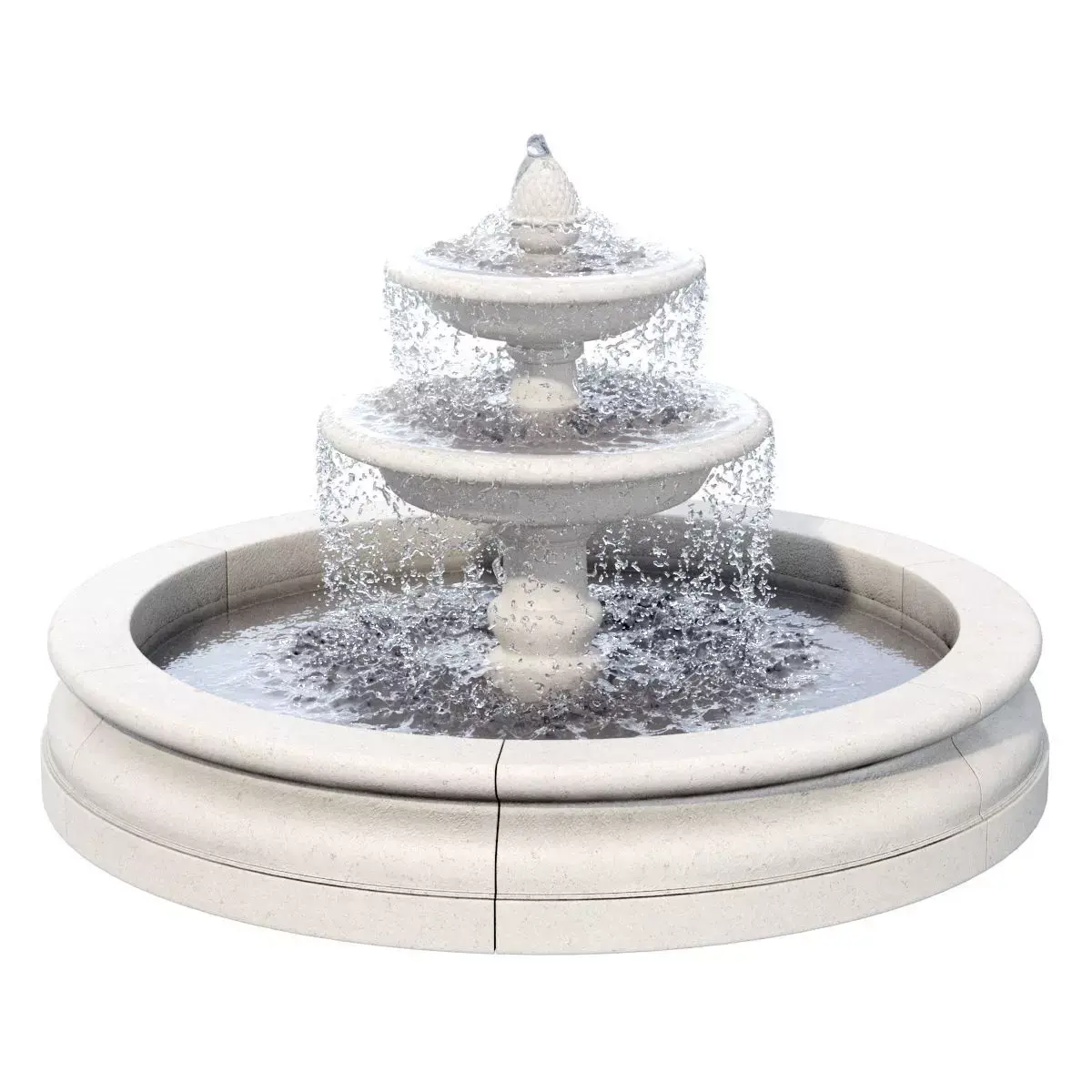 Campania - Beaufort Fountain 3D model