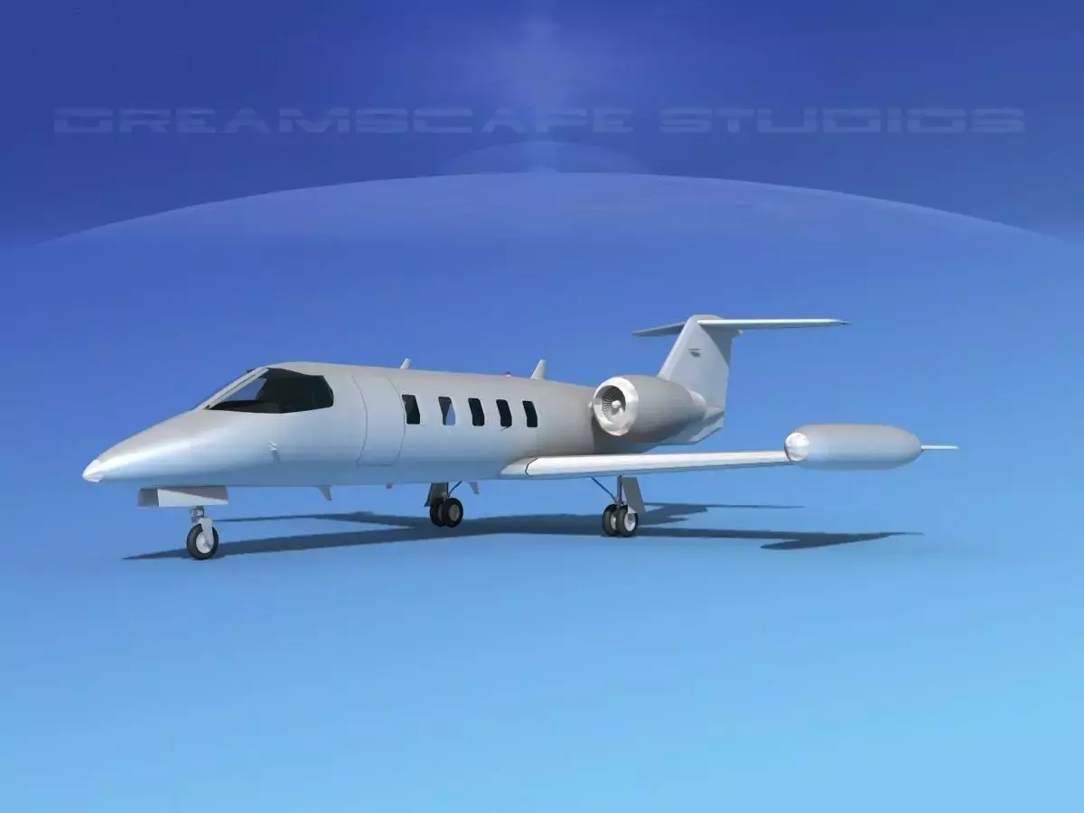 Gates Learjet 35 V13 3D model