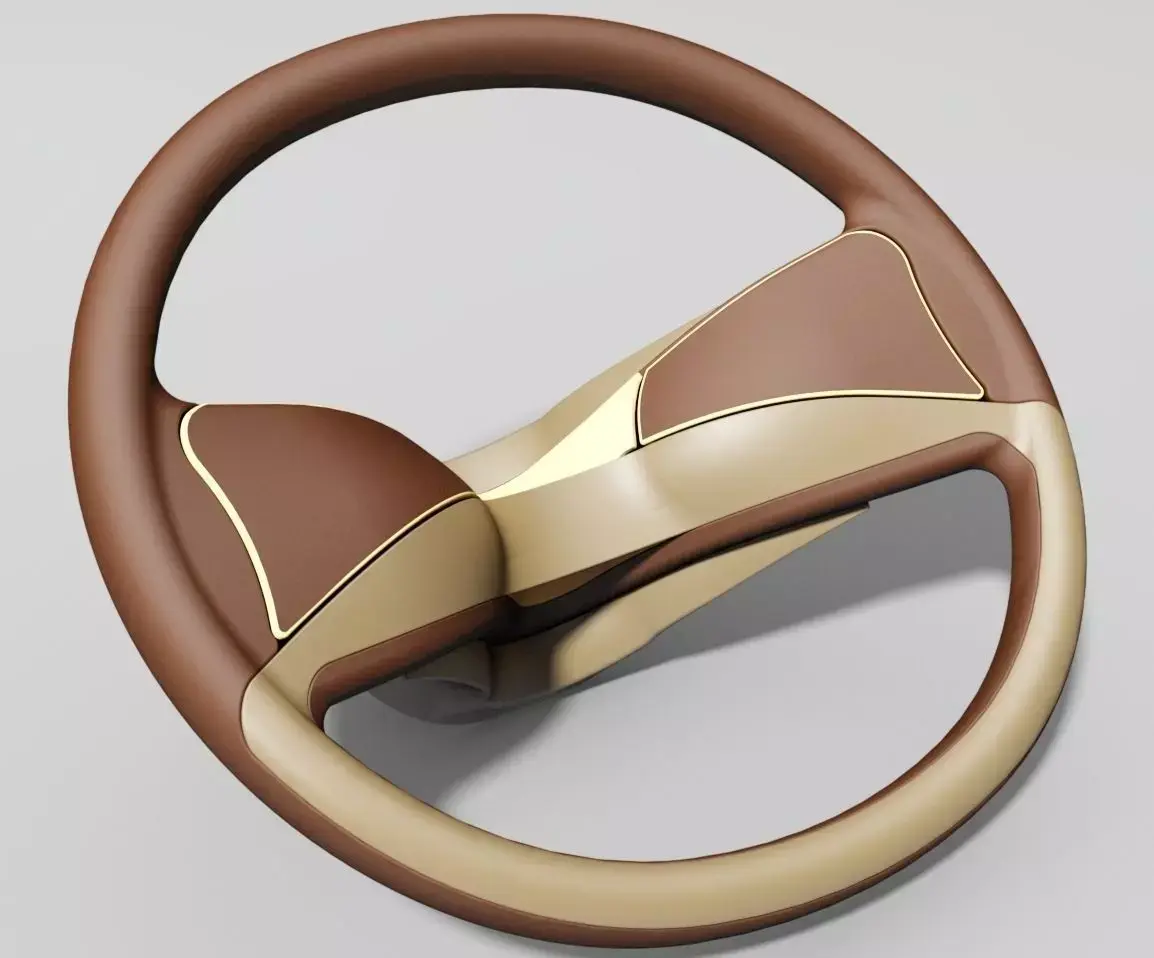 Steering wheel PTC Creo Free 3D model