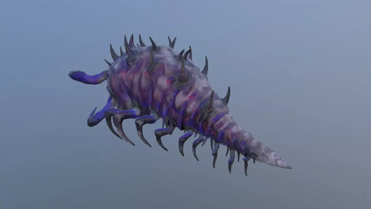 Monster Bug Multiped Low-poly 3D model