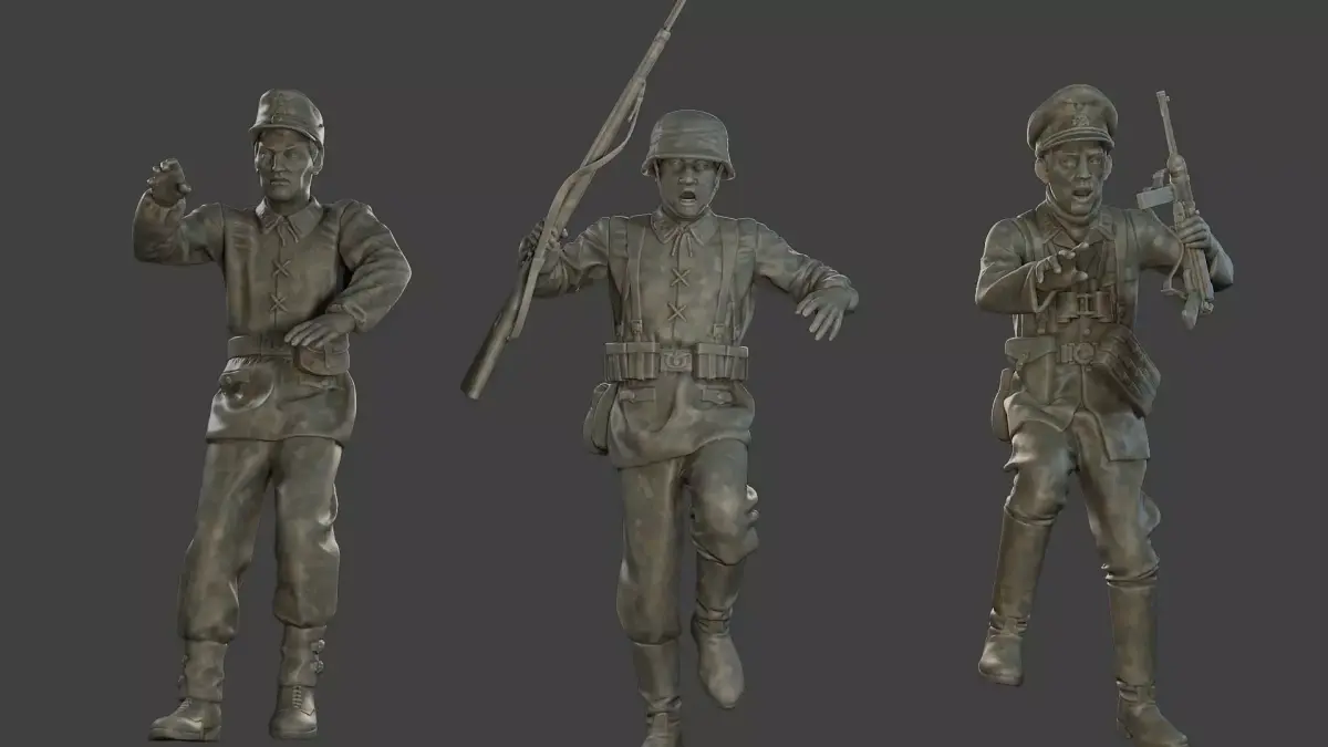 German SS Pack ww2 GSSP1 3D print model