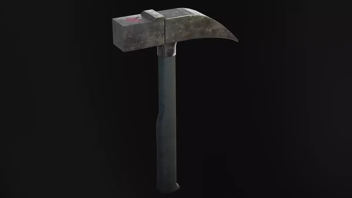 JJK Hammer Low-poly 3D model