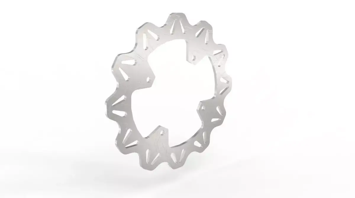 EBC Vee Rotor Rear Brake Disc 3D model