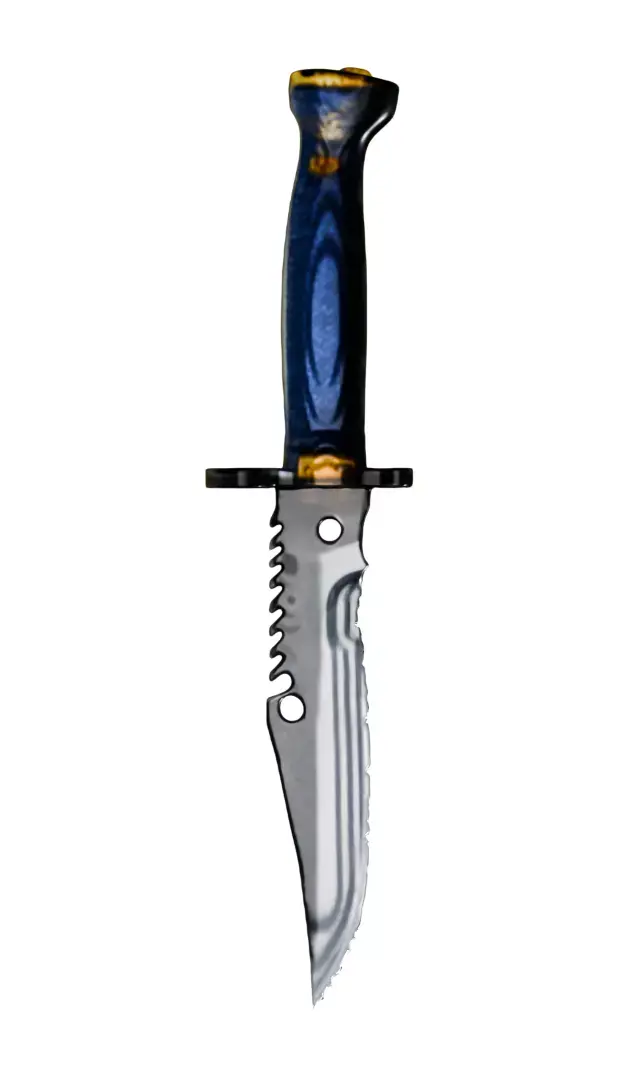 Tactical Blade Knife Free low-poly 3D model