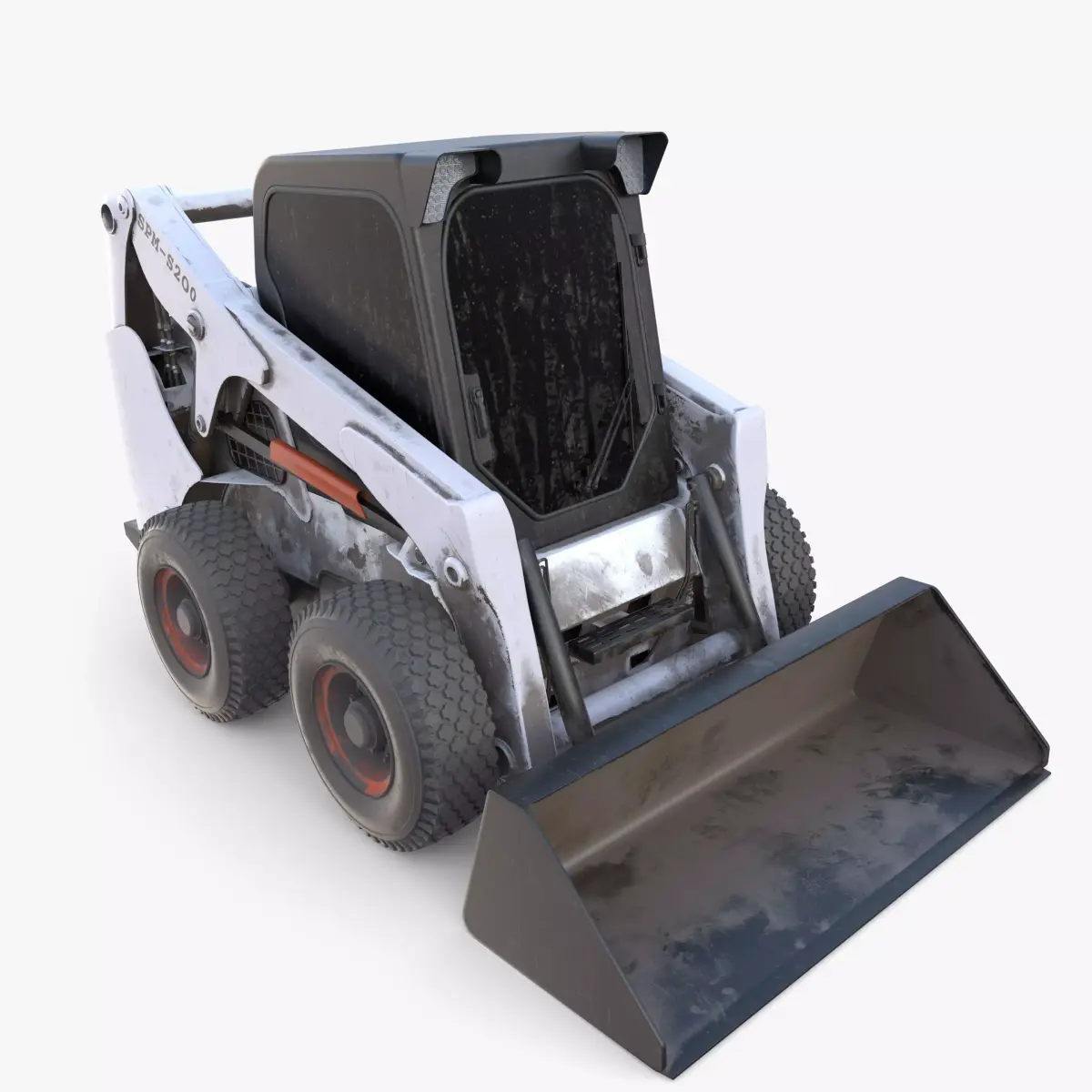 Skid steer loader V4 3D model