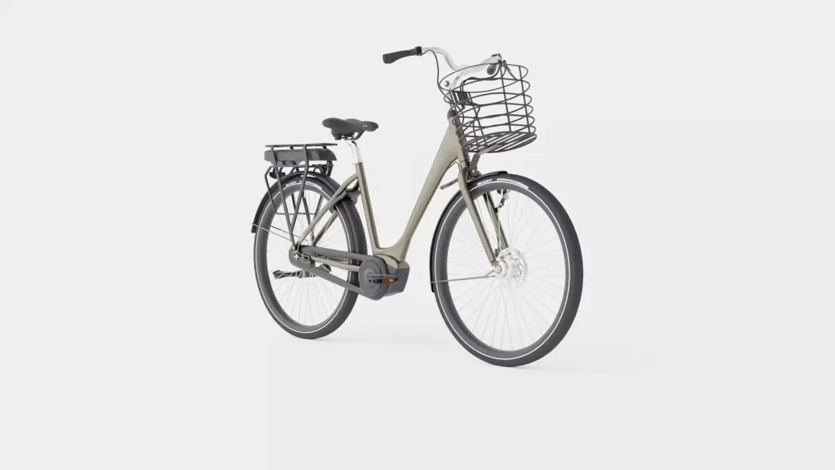 Bicycle Low-poly 3D model 3