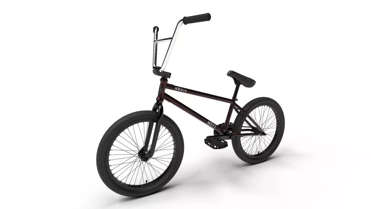 Haro Hoover BMX Merlot 3D model