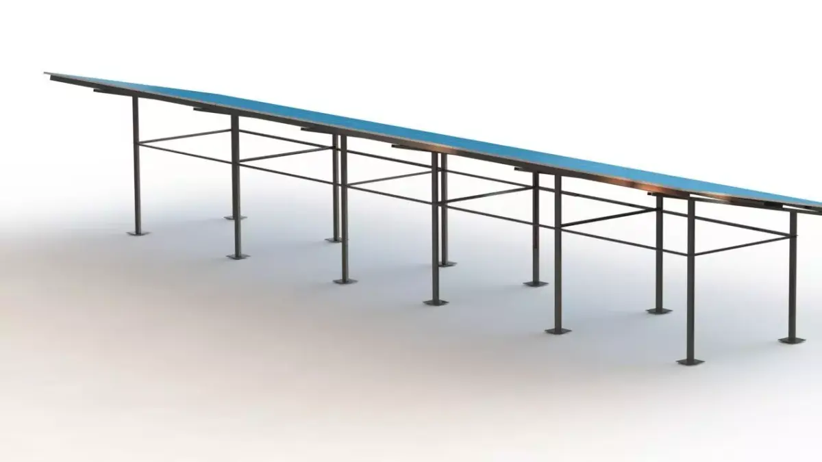 ASSY Solar Panel 10 KW 3D model