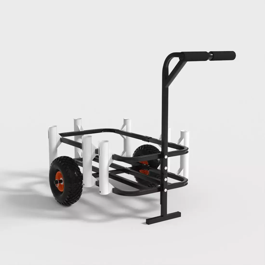 VEVOR BEACH FISHING CART Low-poly 3D model