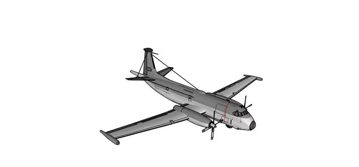Breguet 1150 Atlantic 3D model