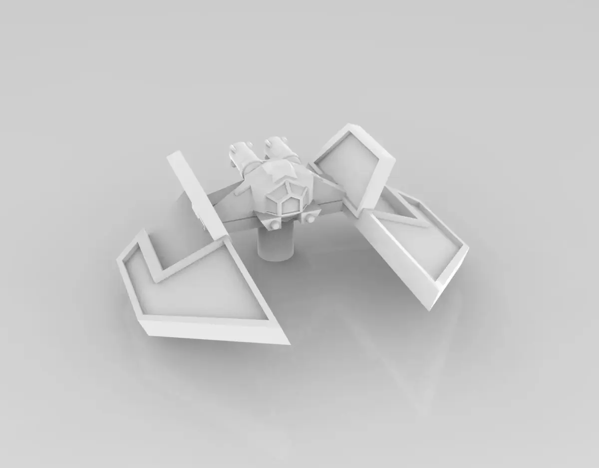 Supreme Fighter - Armada Scale 3D print model