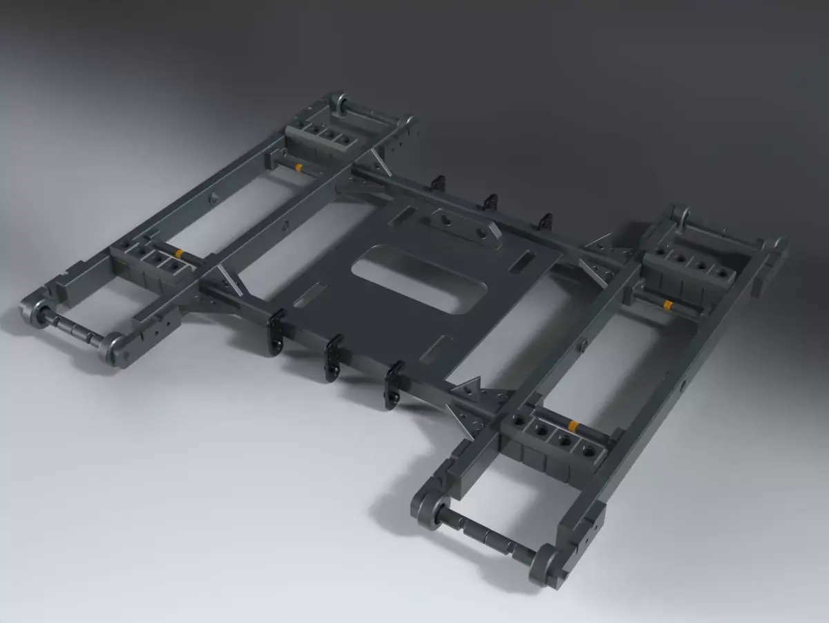 mechanical part platform scifi  3D model